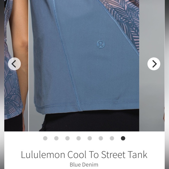 Lululemon- Like New- Sz 10- Cool 2 Street Scoop Back Tank- Gator Green - Picture 9 of 13